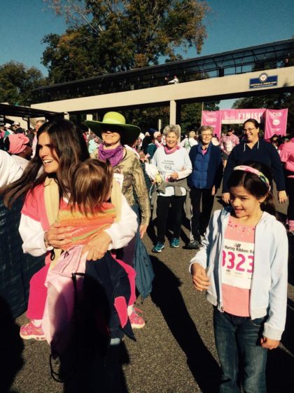 Liz Hurley Finish Line